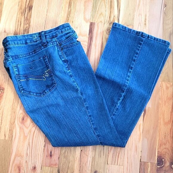 Salt Works Bootcut Medium Rise Jeans 12P - Picture 1 of 8